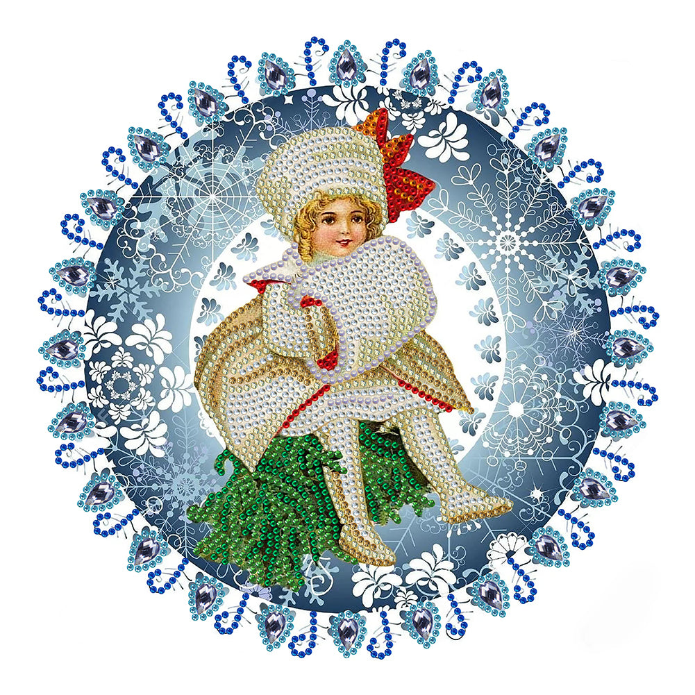 Christmas - Special Shaped Drill Diamond Painting 30*30CM