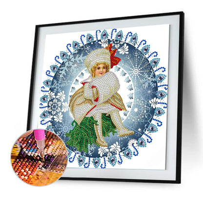 Christmas - Special Shaped Drill Diamond Painting 30*30CM