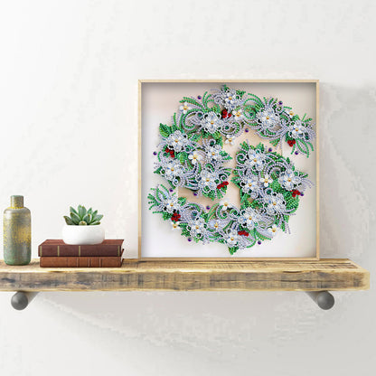 Flower - Special Shaped Drill Diamond Painting 30*30CM