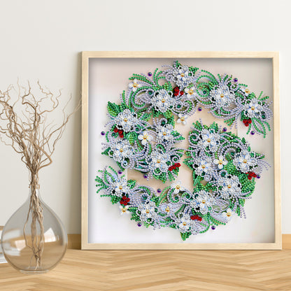 Flower - Special Shaped Drill Diamond Painting 30*30CM