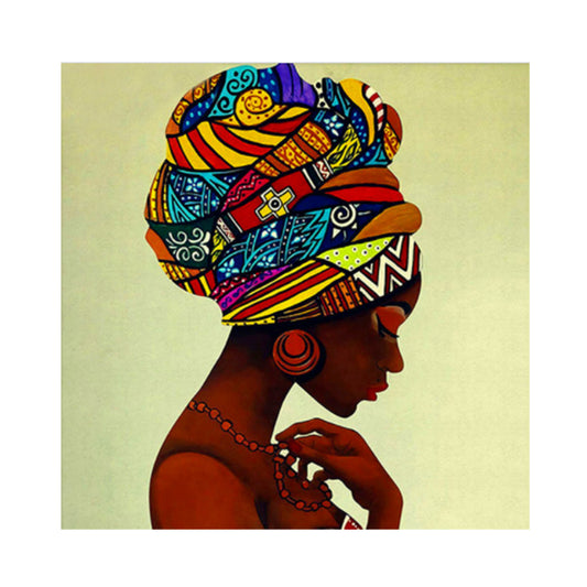 Ethnic Girls - Full Round Drill Diamond Painting 30*30CM