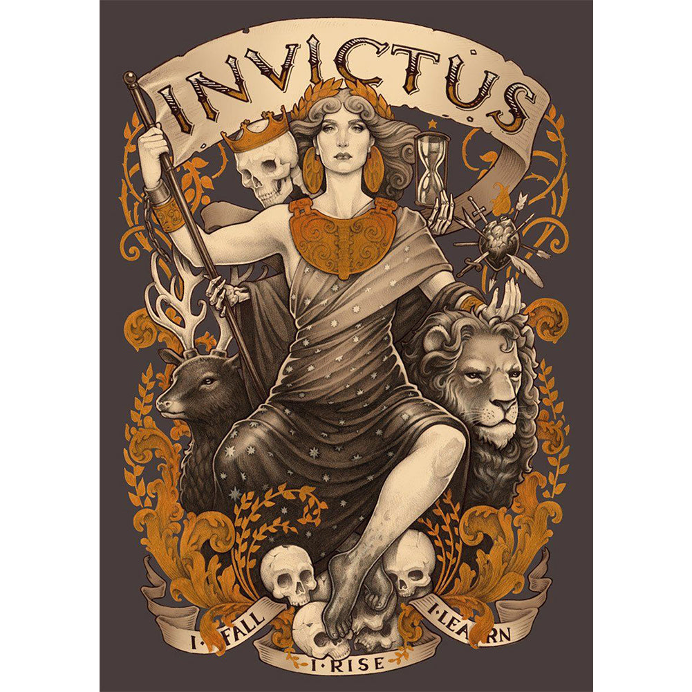 Abstract Person - Full Round Drill Diamond Painting 40*50CM