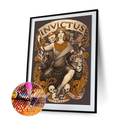 Abstract Person - Full Round Drill Diamond Painting 40*50CM