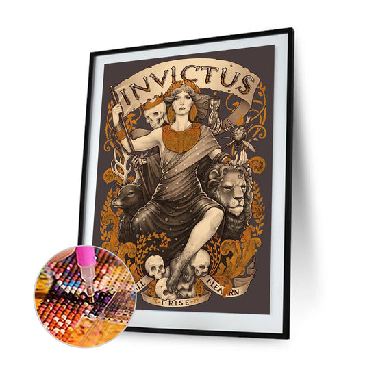 Abstract Person - Full Round Drill Diamond Painting 40*50CM