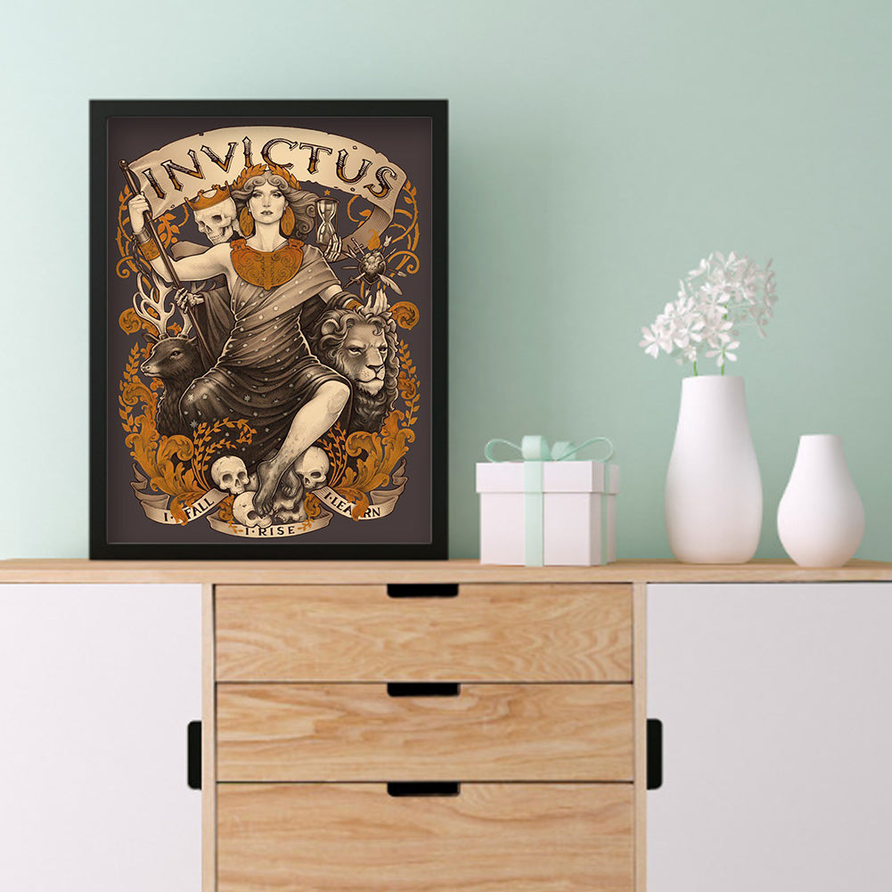 Abstract Person - Full Round Drill Diamond Painting 40*50CM