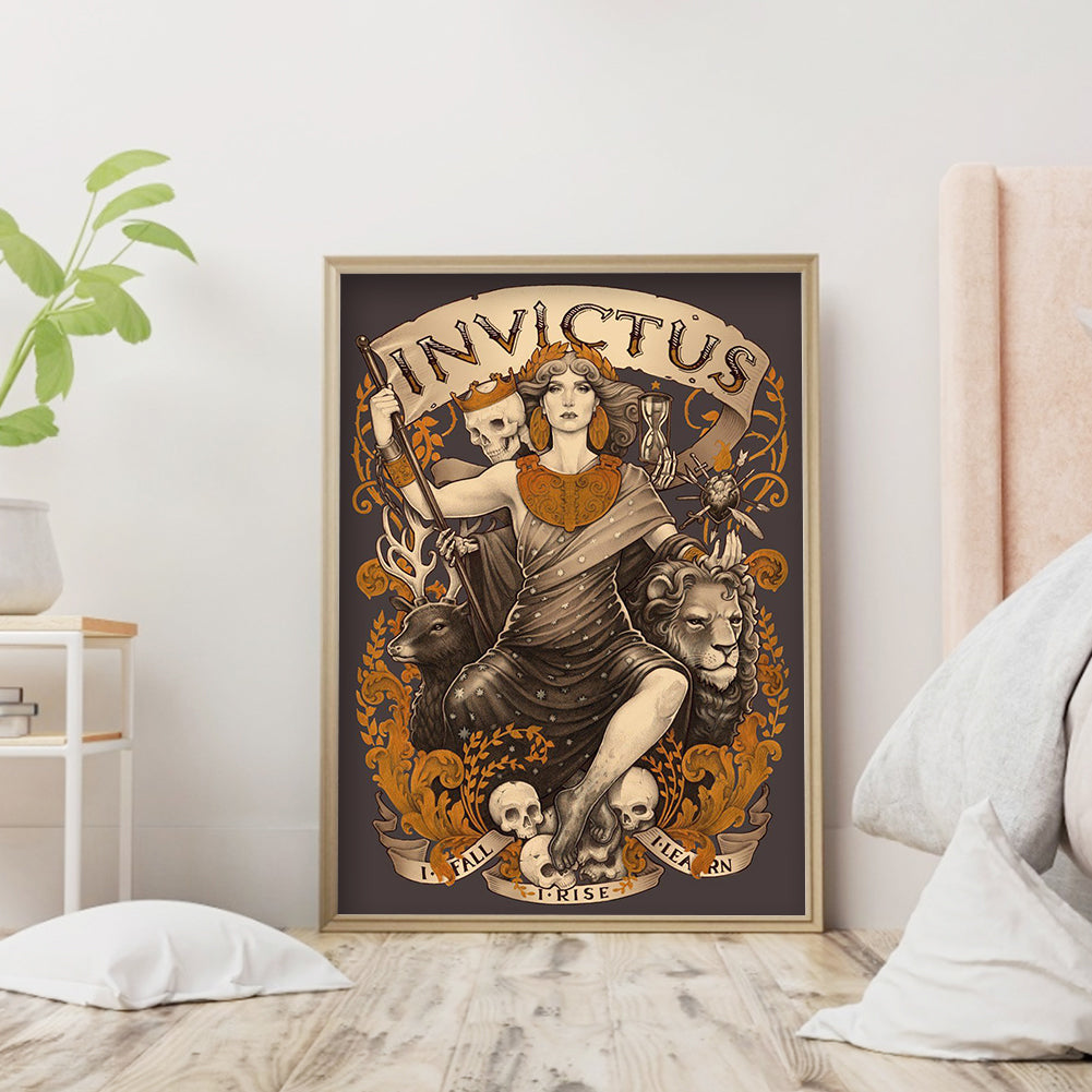 Abstract Person - Full Round Drill Diamond Painting 40*50CM