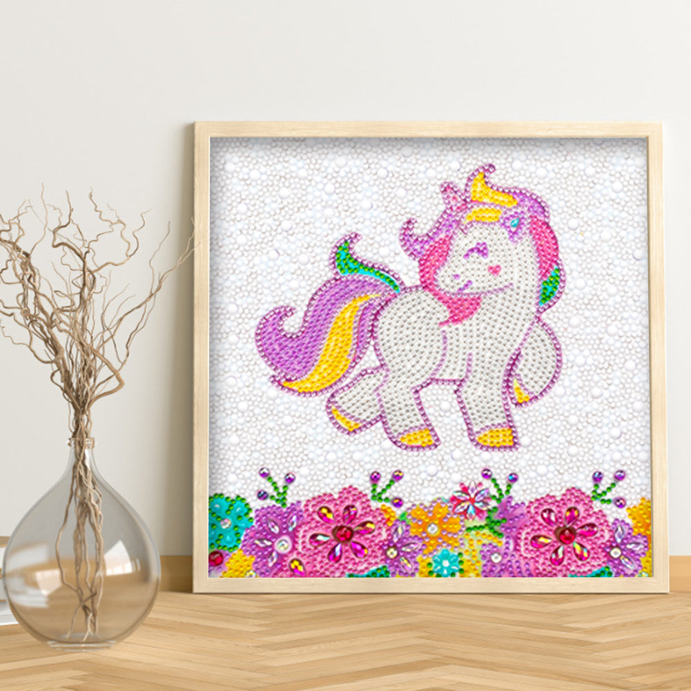 Unicorn - Special Shaped Drill Diamond Painting 30*30CM