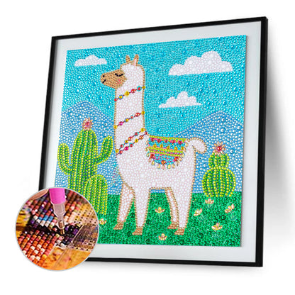 Alpaca - Special Shaped Drill Diamond Painting 30*30CM