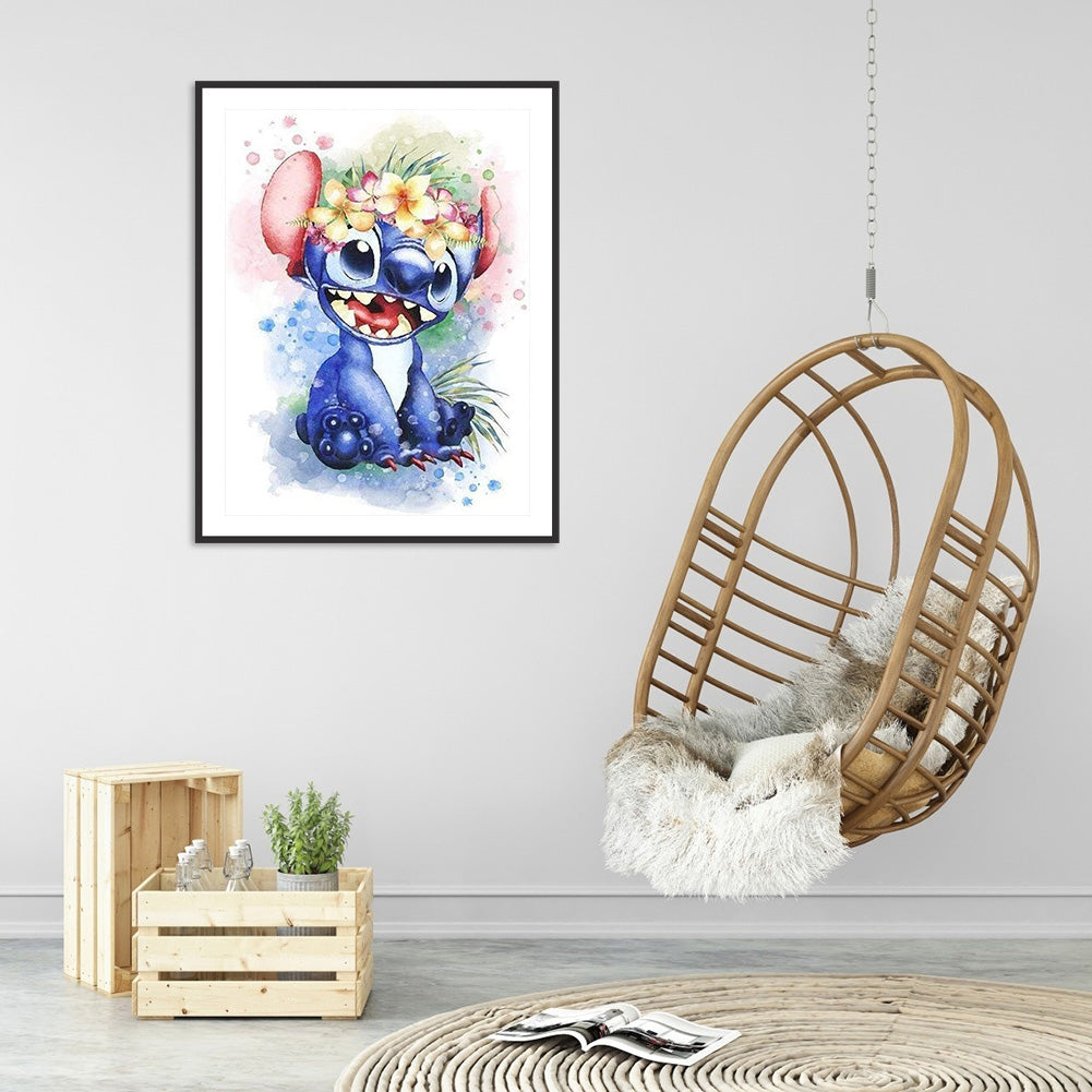 Cartoon Stitch - Full Square Drill Diamond Painting 30*40CM