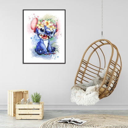 Cartoon Stitch - Full Square Drill Diamond Painting 30*40CM