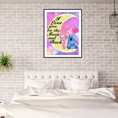 Cartoon Stitch - Full Square Drill Diamond Painting 30*40CM