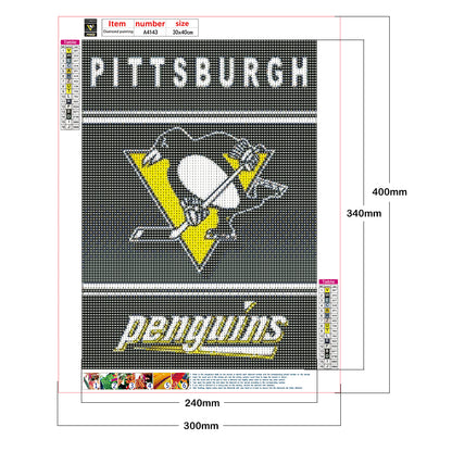 Badge - Full Round Drill Diamond Painting 30*40CM