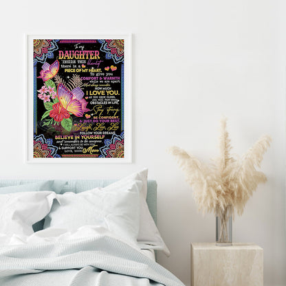 Letters - Special Shaped Drill Diamond Painting 30*40CM