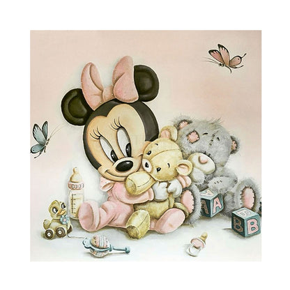 Mouse - Full Round Drill Diamond Painting 30*30CM