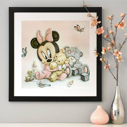 Mouse - Full Round Drill Diamond Painting 30*30CM