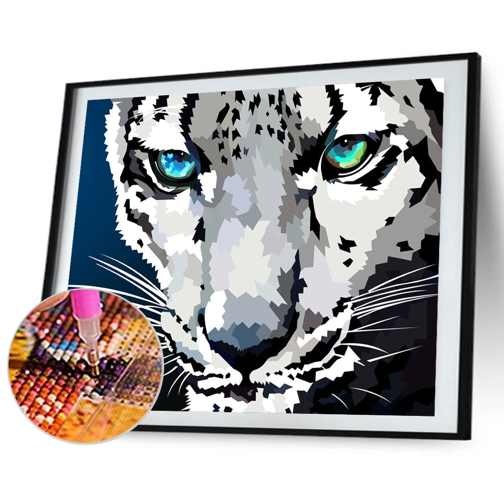 Tiger - Full Round Drill Diamond Painting 40*30CM