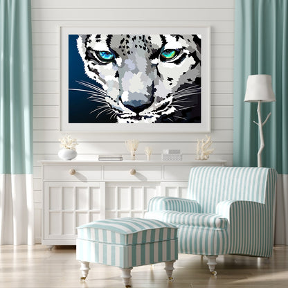 Tiger - Full Round Drill Diamond Painting 40*30CM