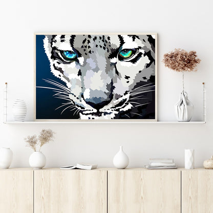 Tiger - Full Round Drill Diamond Painting 40*30CM