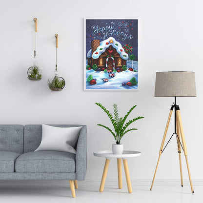 Candy House - Full Round Drill Diamond Painting 30*40CM