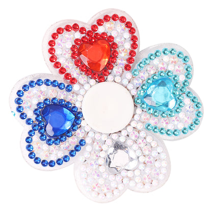 Double Sided DIY Diamond Painting Spinner Fingertip Gyro Relief Stress Toys