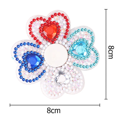 Double Sided DIY Diamond Painting Spinner Fingertip Gyro Relief Stress Toys