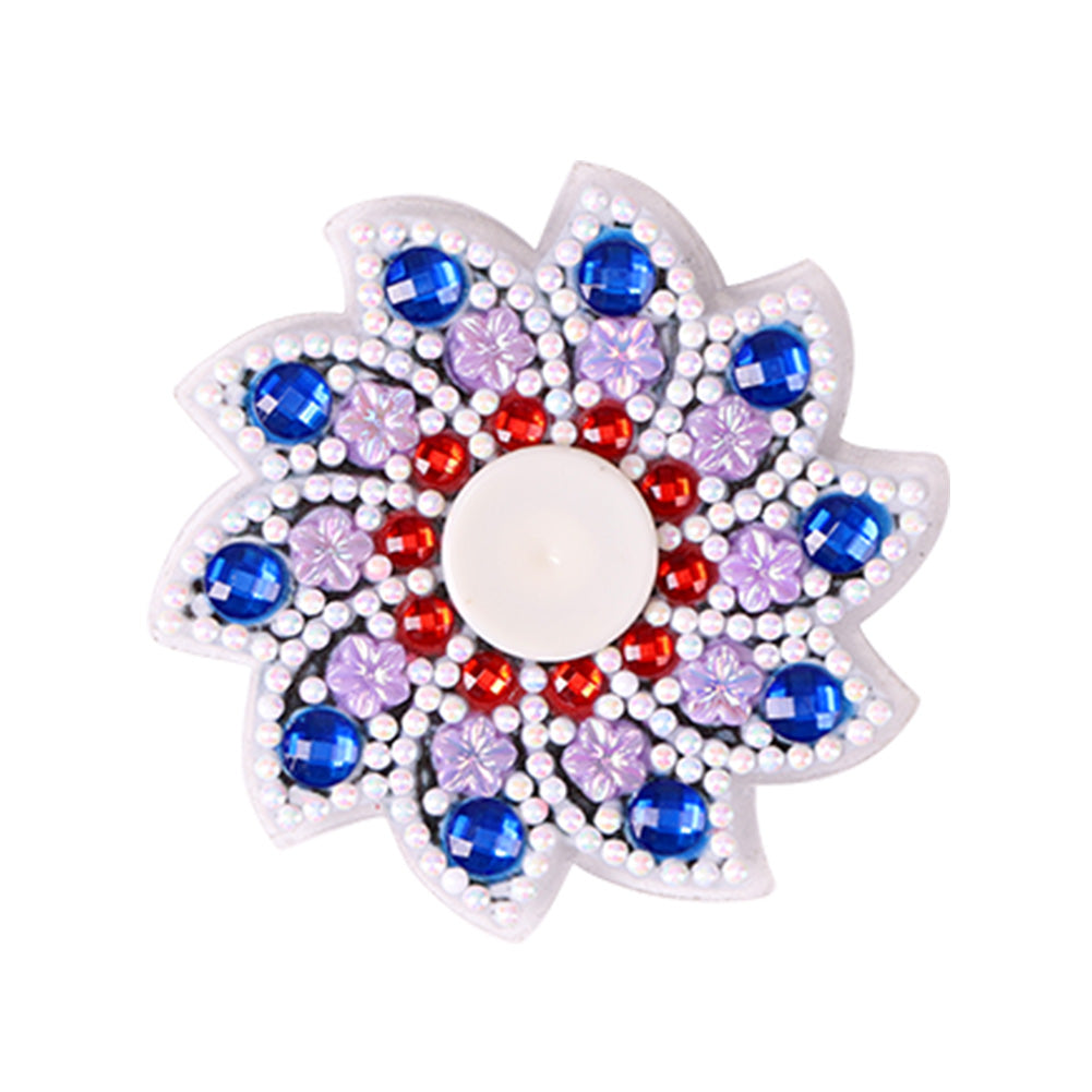Double Sided DIY Diamond Painting Spinner Fingertip Gyro Relief Stress Toys