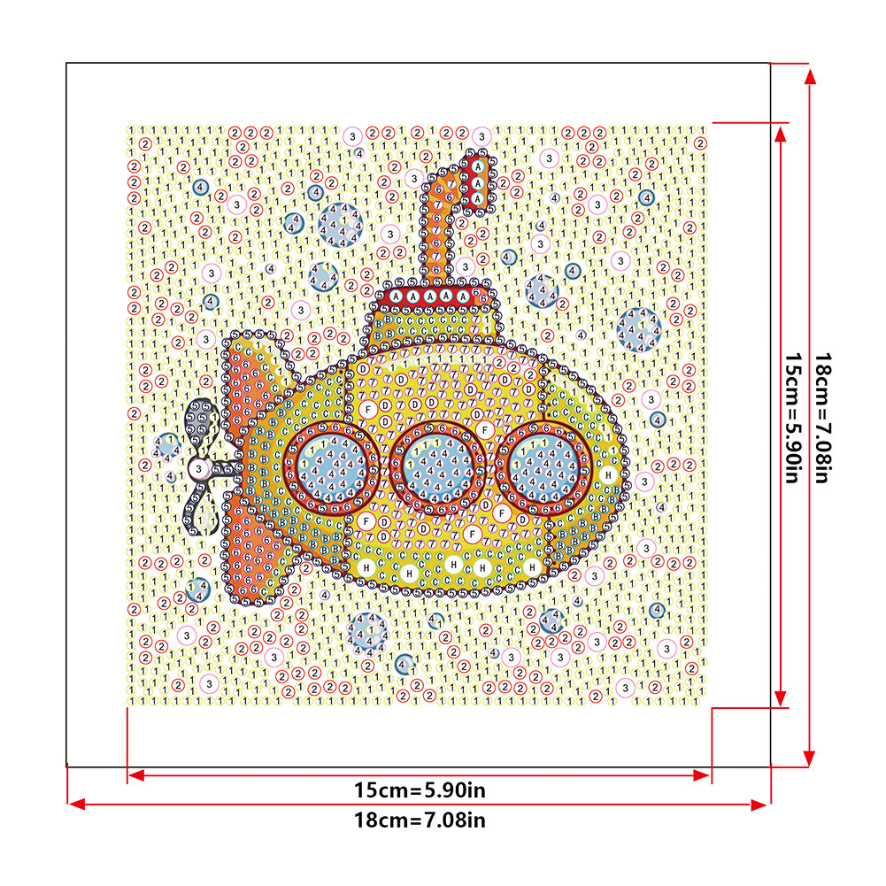 Submarine - Special Shaped Drill Diamond Painting 18*18CM