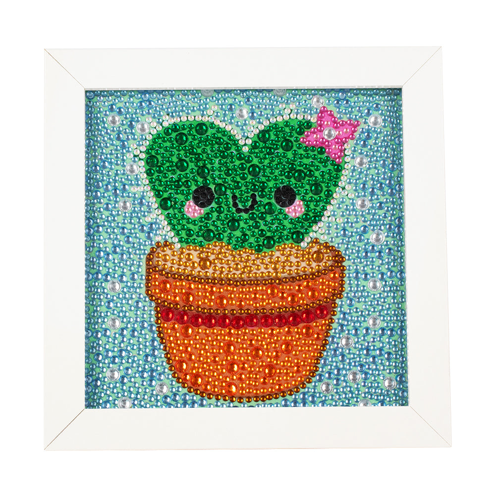 Potted Plants - Special Shaped Drill Diamond Painting 18*18CM