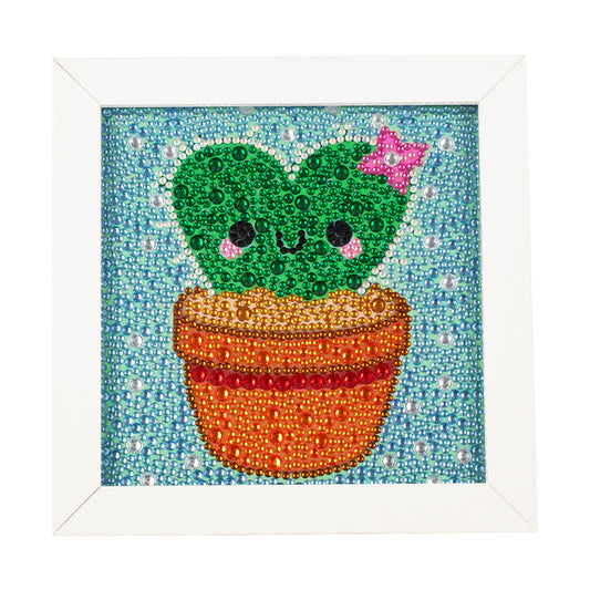 Potted Plants - Special Shaped Drill Diamond Painting 18*18CM