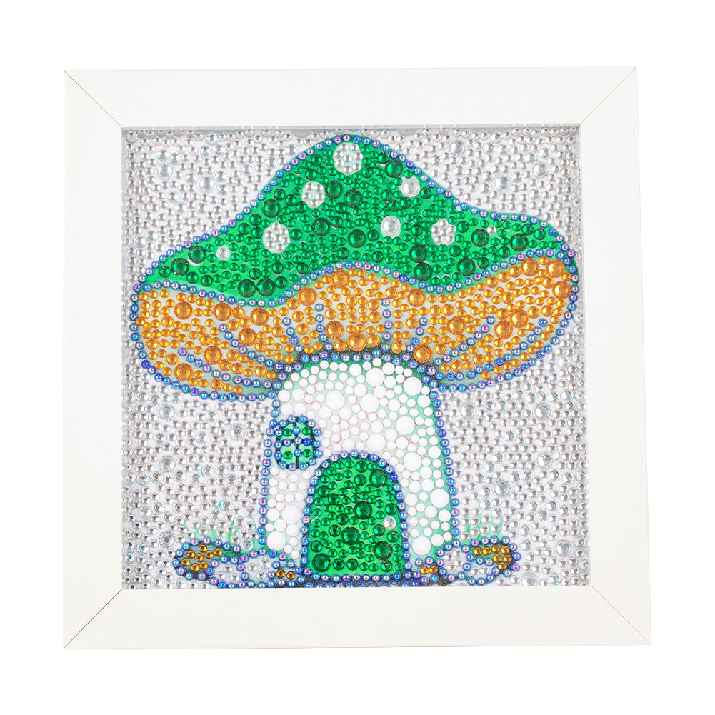 Mushroom House - Special Shaped Drill Diamond Painting 18*18CM