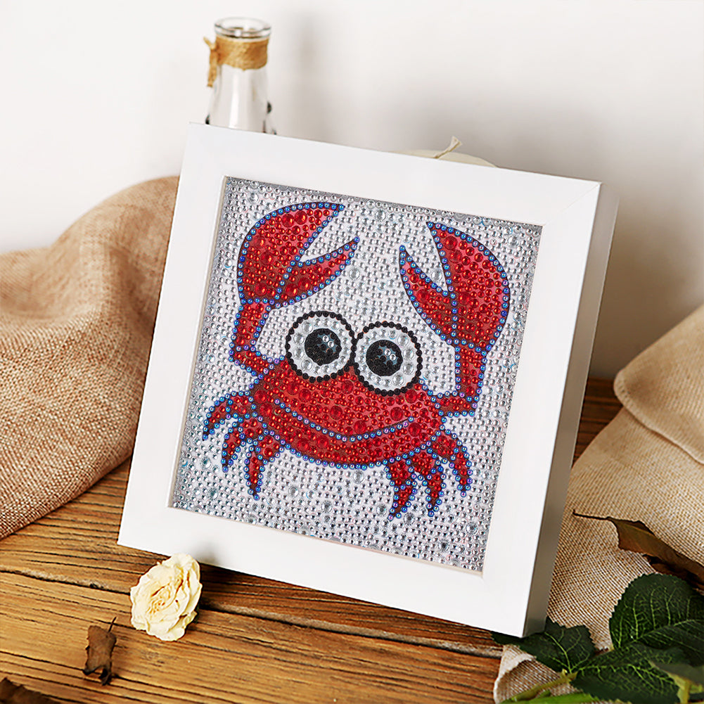 Crab - Special Shaped Drill Diamond Painting 18*18CM