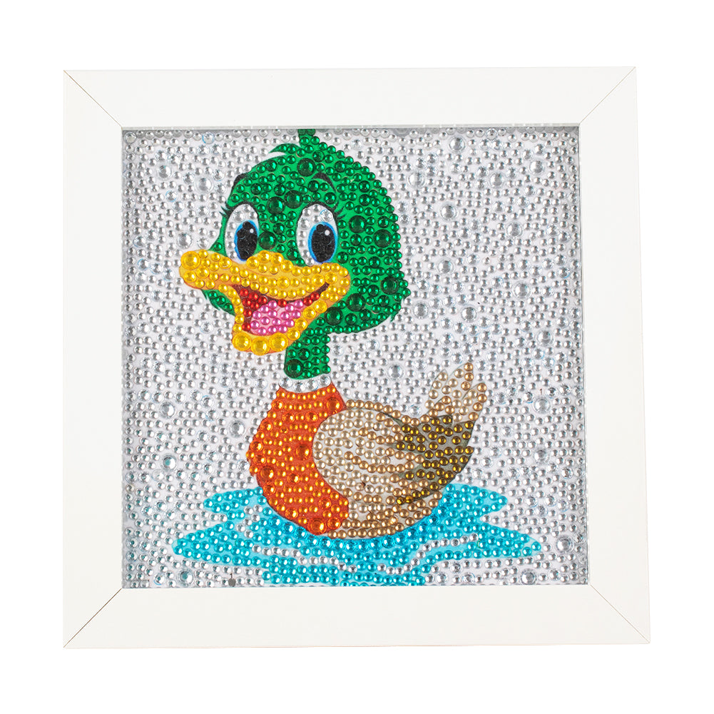 Duck - Special Shaped Drill Diamond Painting 18*18CM