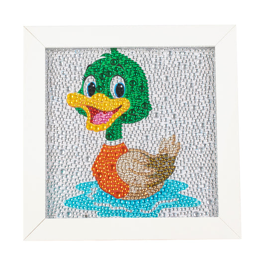 Duck - Special Shaped Drill Diamond Painting 18*18CM