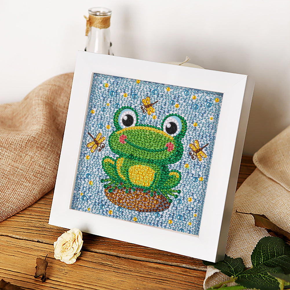 Frog - Special Shaped Drill Diamond Painting 18*18CM