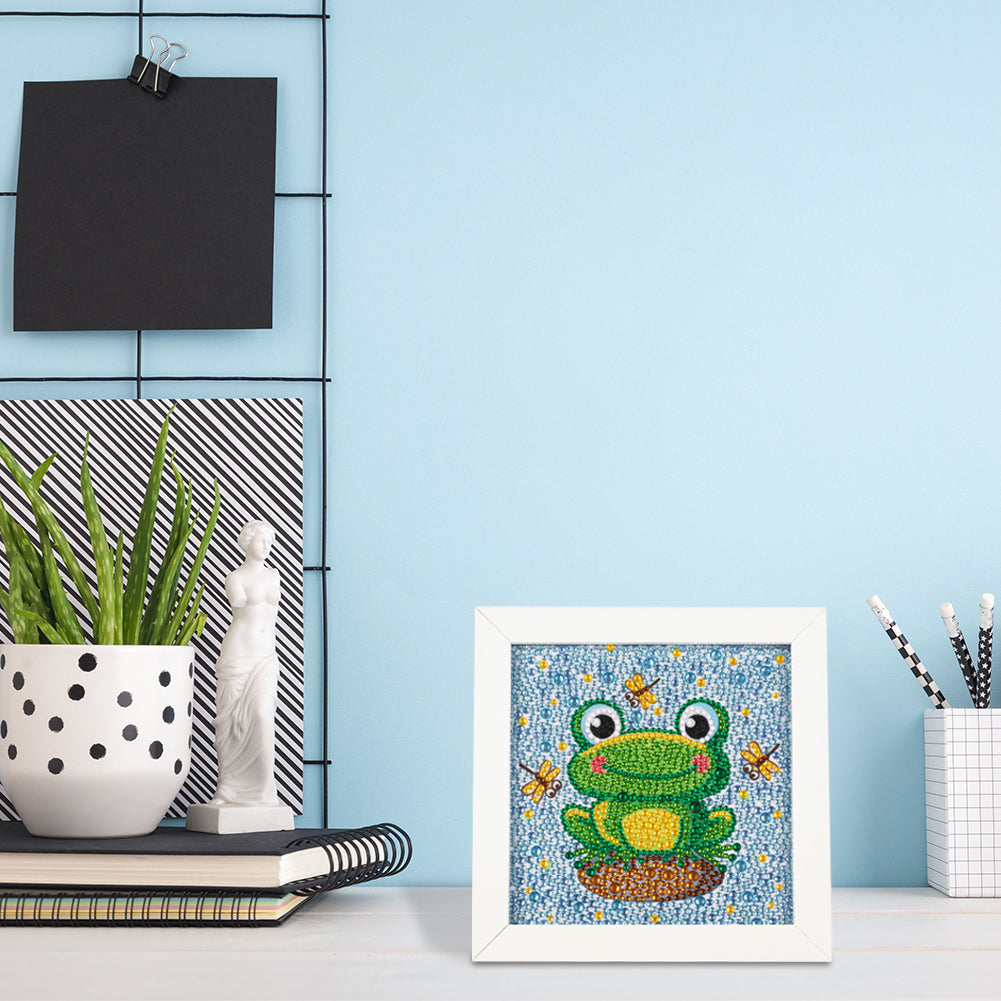 Frog - Special Shaped Drill Diamond Painting 18*18CM