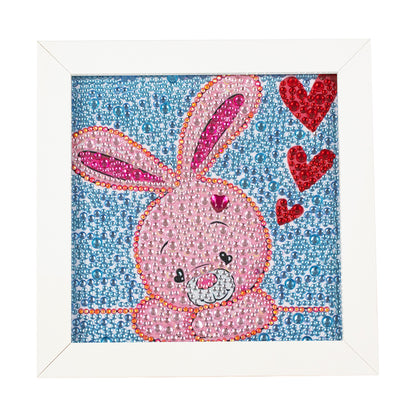 Rabbit - Special Shaped Drill Diamond Painting 18*18CM