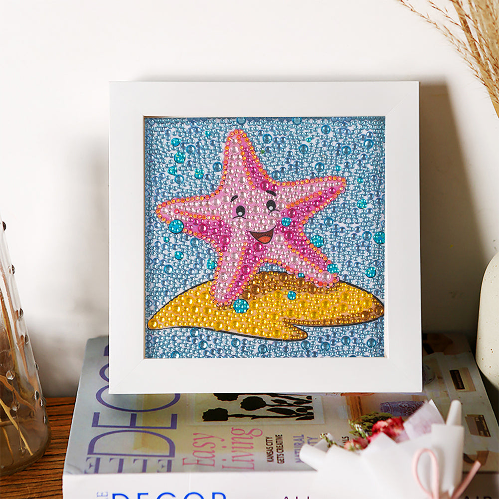 Starfish - Special Shaped Drill Diamond Painting 18*18CM