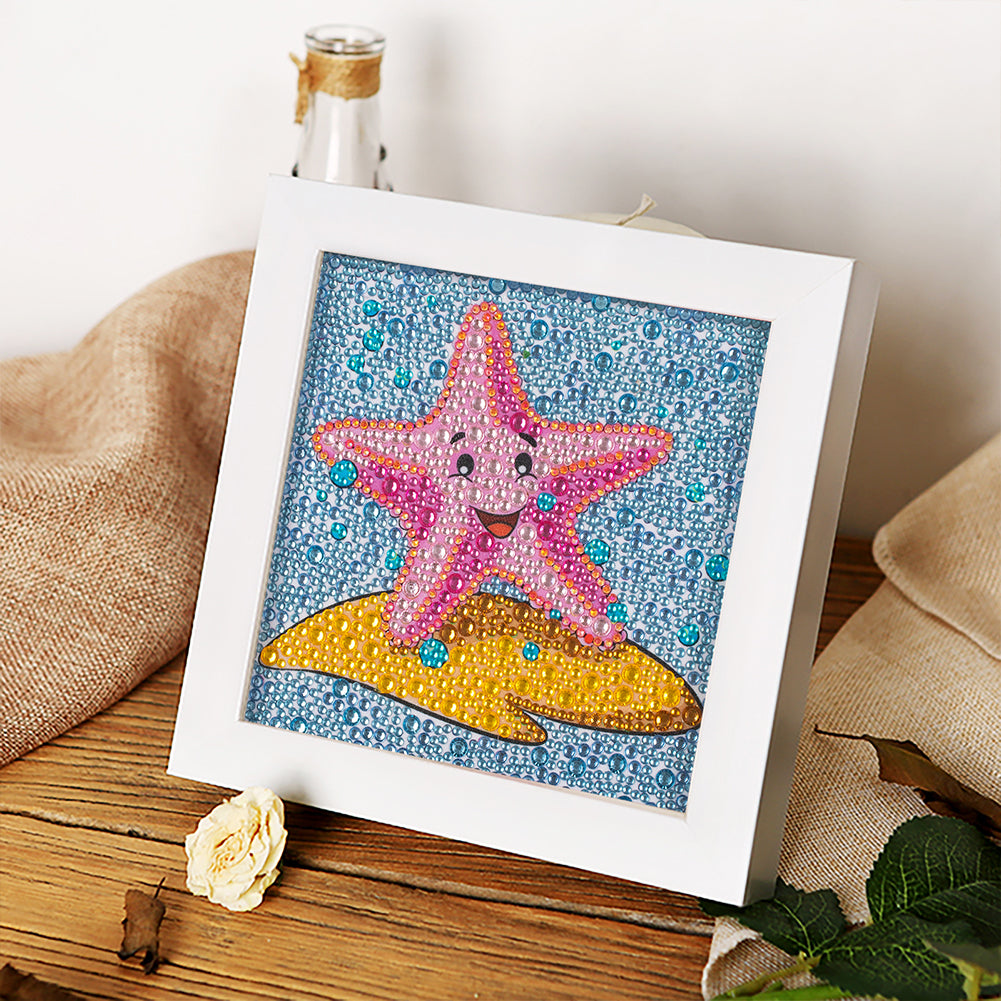 Starfish - Special Shaped Drill Diamond Painting 18*18CM