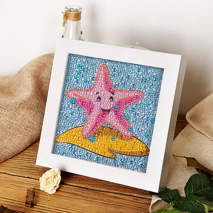 Starfish - Special Shaped Drill Diamond Painting 18*18CM