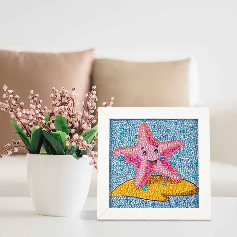 Starfish - Special Shaped Drill Diamond Painting 18*18CM