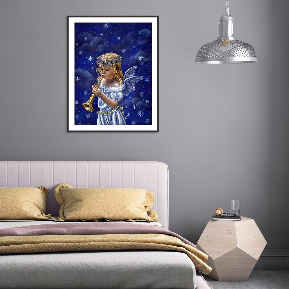 Girl - Full Round Drill Diamond Painting 30*40CM