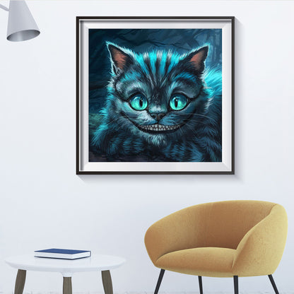 Cat - Full Round Drill Diamond Painting 30*30CM