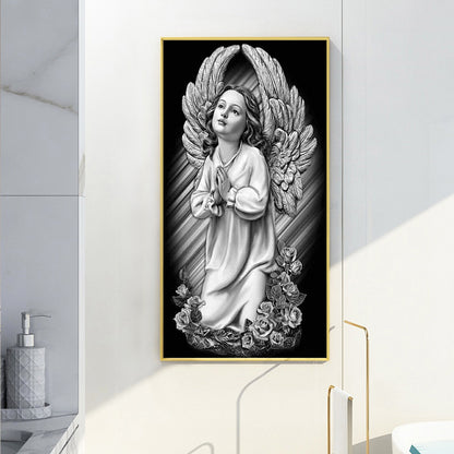 Kneeling Angel - Full Round Drill Diamond Painting 45*80CM