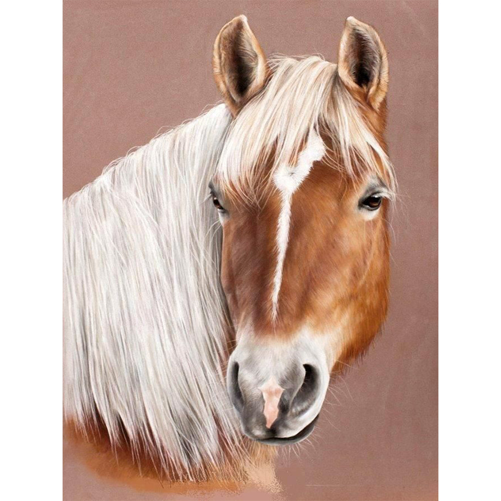 Horse - Full Round Drill Diamond Painting 30*40CM