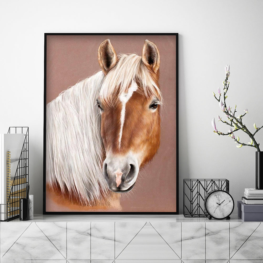 Horse - Full Round Drill Diamond Painting 30*40CM