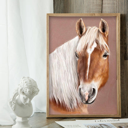 Horse - Full Round Drill Diamond Painting 30*40CM