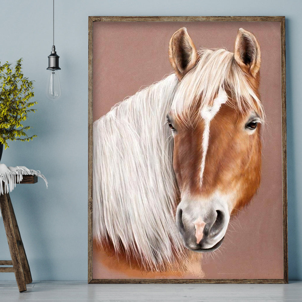 Horse - Full Round Drill Diamond Painting 30*40CM