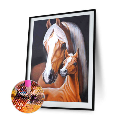 Horse - Full Round Drill Diamond Painting 30*40CM