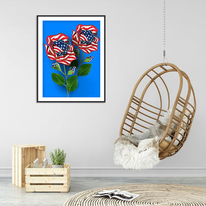 Flag - Full Round Drill Diamond Painting 30*40CM