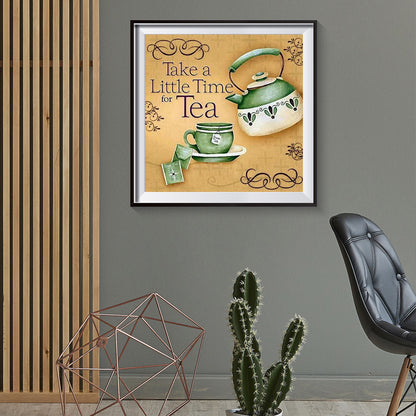 Tea Time - Full Round Drill Diamond Painting 30*30CM